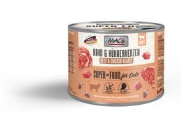  Mac's Super Food for Cats Storfe og Kyllinghjerter Våtfôr 