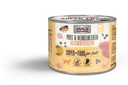  Mac's Super Food for Cats Kalkun og Blåbær Våtfôr - 6pk