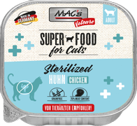  Mac's Super Food for Cats Sterilisert, Kylling, 100g - Våtfôr