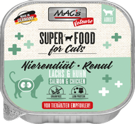  Mac's Vetcare Super Food for Cats Nyrediett, Laks og Kylling 100g - Våtfôr