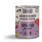 Mac's Super Food for Dogs Lam og Fjørfehjerter Våtfôr - 6pk (50-922x6-1500040246)