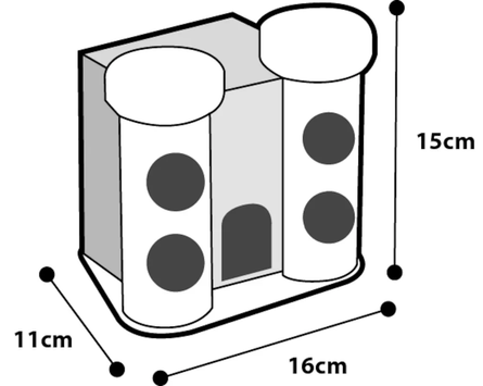 Lekeslott til Gnagere - 15cm (14-84843)