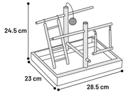 Fugleleke Lekeplass til Undulat - 28,5cm (14-88516)