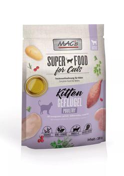 Mac's Super Food for Kittens 300g, Fjørfe - Kattungefôr (50-80514-DATO)