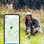 Tractive GPS 4 til Hund - Mørk Blå (TRNJADB)