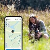 Tractive GPS 4 til Hund - Mørk Blå (TRNJADB)