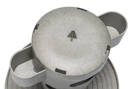 Snack Tower til Høns, Grå - 32,5cm (51-18250)