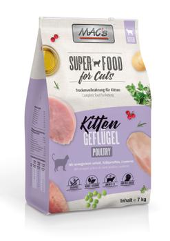 Mac's Super Food for Kittens, Fjørfe - Kattungefôr (50-80510-1500085529)