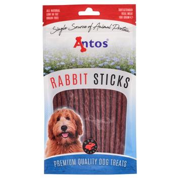 Antos Sticks Tyggepinner Kanin - 100g (7-20082)