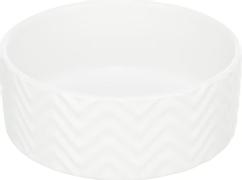 Febo Keramikk Matskål - Hvit 