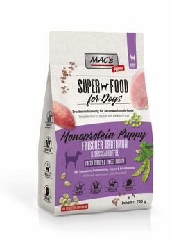 Mac's Super Food for Dogs 750g Kalkun, SensiMono - Valpefôr- DATOVARE (50-90513-DATO)