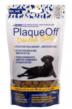 PlaqueOff Dental Bites til Hund - 150g (18-721.0042-DATO)
