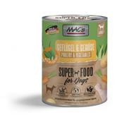 Mac's Super Food for Dogs Fjørfe og Grønnsaker Våtfôr  (50-345-1500046592)