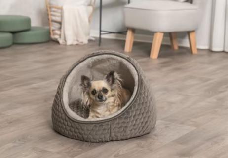 Livia Kattehule,  Taupe - 33cm (126-36357)