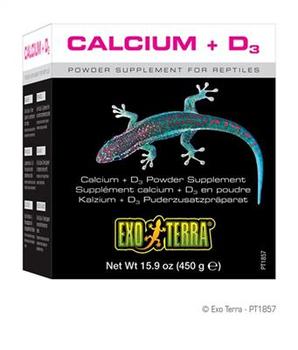 ExoTerra Kalsium og Vitamin D3 til Reptil - 90g (59-HPT1856)