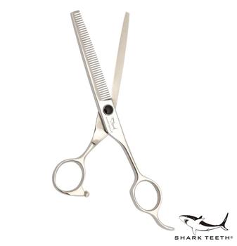 Shark Teeth 4-Stjerners Ensidig Effileringssaks - 16cm (64-ST34265)