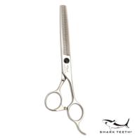  Shark Teeth 4-Stjerners Ensidig Effileringssaks - 16cm