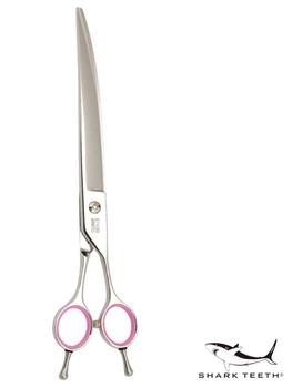 Shark Teeth 4-Stjerners Buet Saks - 19cm (64-ST34375)