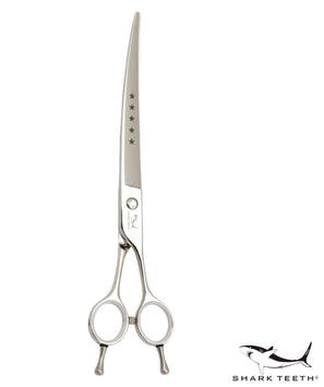 Shark Teeth 5-Stjerners Buet Saks - 19cm (64-ST35375)