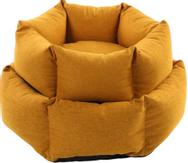 Ziva Hexagon Hundeseng - Okergul  (14-522262)