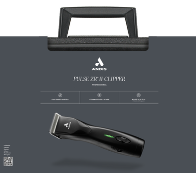 Andis Andis Pulse ZR II Klippemaskin - Svart (9-79175)