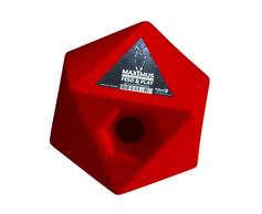  Maximus Godbitball til Hest, Rød - 23,5cm