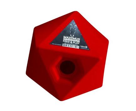 Maximus Godbitball til Hest, Rød - 23,5cm (128-MAXI5205)