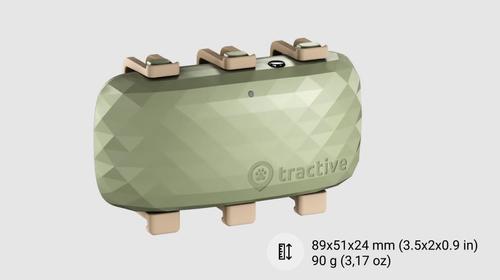 Tractive GPS XL til Hund - Grønn (TRDOG4XLGR)