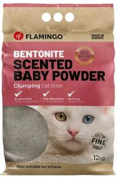  Finkornet Kattesand med Babypudderduft - 12kg