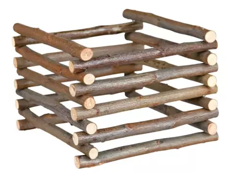 Firkantet Høyhekk i Furu - 15cm (126-60982)