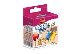  Kalkstein med Eple til Fugl, 2stk - 40g