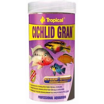 Tropical Cichlid Granulat Fiskefôr - 1L (59-TP60456)