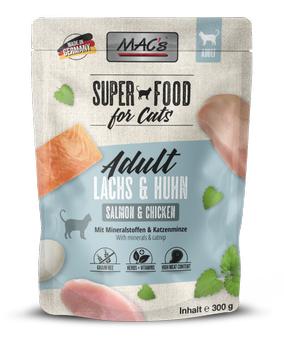 Mac's Super Food for Cats Laks og Kylling 300g - Våtfôr (50-530)