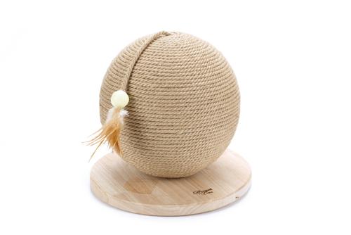 Designed by Lotte Balty Kloreglobe med Leke til Katt - 27cm (51-408939)