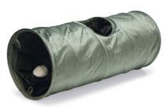 Designed by Lotte Cylla Velur Tunnel til Katt, Grønn - 65cm