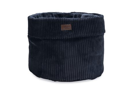 Designed by Lotte Kattekurv i Ribbestoff, Antrasitt - 35cm