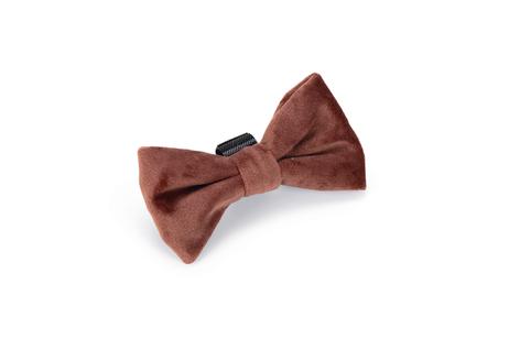 Designed by Lotte Velur Sløyfe, Rosa - 9cm (51-795786)