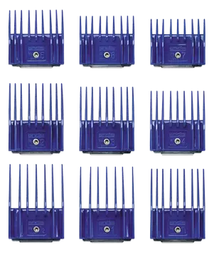  Andis Forlengerkammer til Klippemaskin 9stk - 1,5-14mm