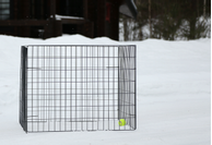 Hundegjerde,  4stk - Svart (114-401-BK)