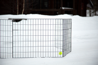 Hundegjerde,  4stk - Svart (114-401-BK)