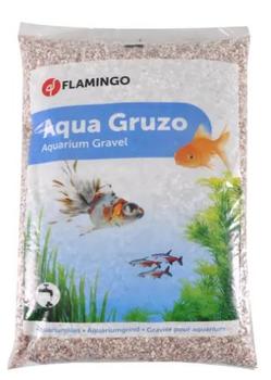Fin Akvariegrus,  Brun/Hvit - 8kg (14-405224)