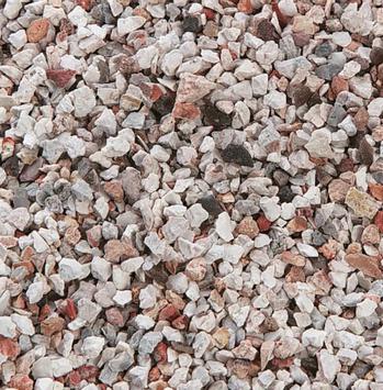 Fin Akvariegrus,  Brun/Hvit - 8kg (14-405224)