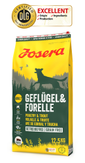 Josera Fjærfe og Ørret 12,5kg - Tørrfôr til hund (15-50012708)