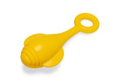  Hundeleke Flytende Bøye, Gul - 28cm