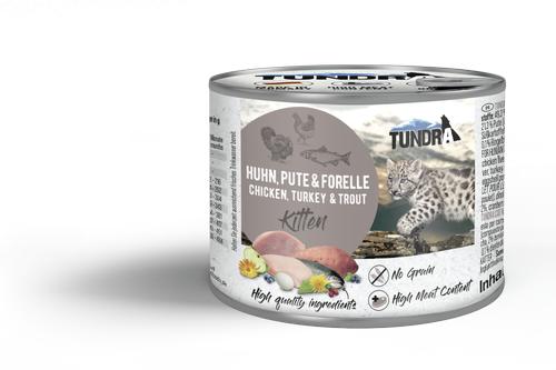 Tundra Kitten Kylling, Kalkun og Ørret Våtfôr - 6pk (50-716x6-1500084663)