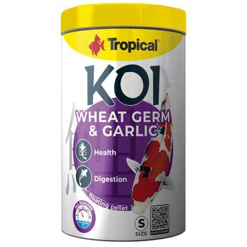 Tropical Koi Wheat Germ & Garlic Pellets S - 1L (18-157.2520)