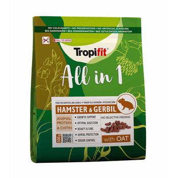 Tropifit Hamster og Ørkenrottemat - 500g (18-510.5020)