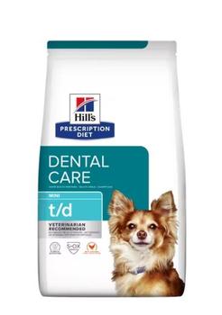 Hill's Hill's Prescription Diet t/d Mini Tørrfôr til Hund - 3kg (99-606381)
