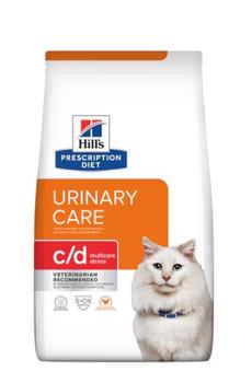 Hill's Hill's Prescription Diet c/d Multicare Stress, Kylling - Tørrfôr til Katt  (99-605980-1500062637)
