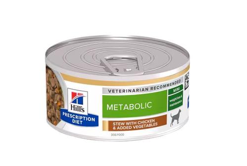 Hill's Hill's Prescription Diet Metabolic Mini Stew Våtfôr til Hund - 24x156g (99-606413x24-DATO)